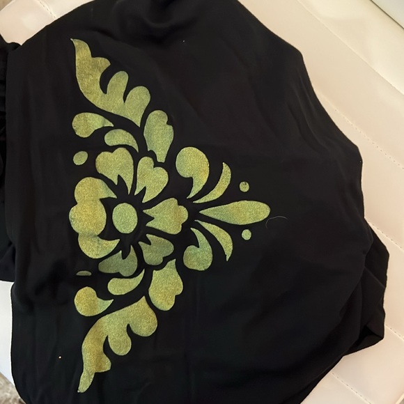 Azula hand painted by Margaret Owen xl one of a kind light jacket $14 - Picture 5 of 5